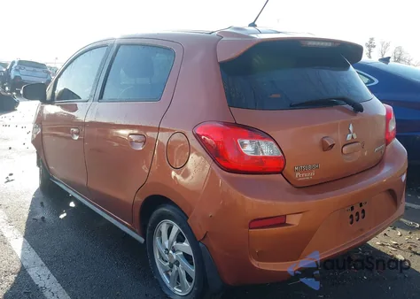 2018 Mitsubishi Mirage Se z USA, uszkodzony, nr VIN ML32A4HJ9JH010588
